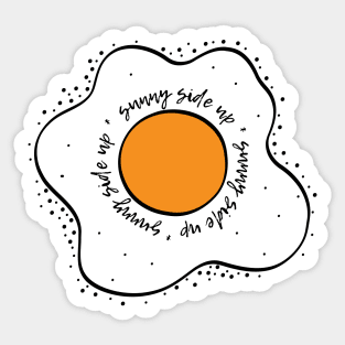 Sunny Side Up Egg Sticker